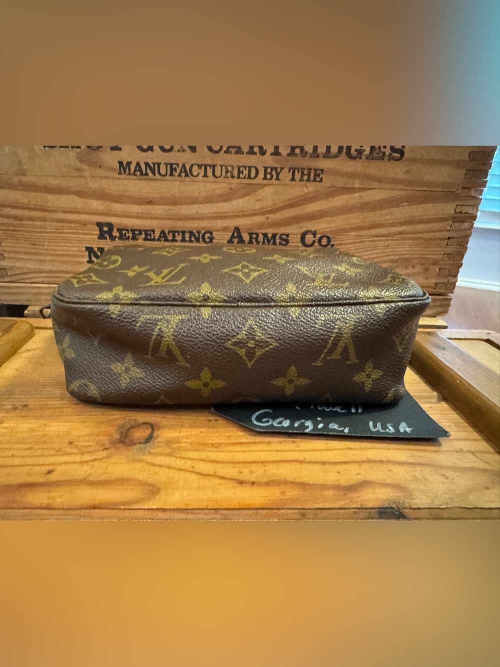 Louis Vuitton Trousse 18, RARE size, clutch, toiletry - Picture 6 of 13